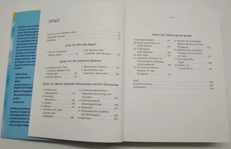 Arkana Mediale Medizin (Deutsch, 2022, Anthony William)