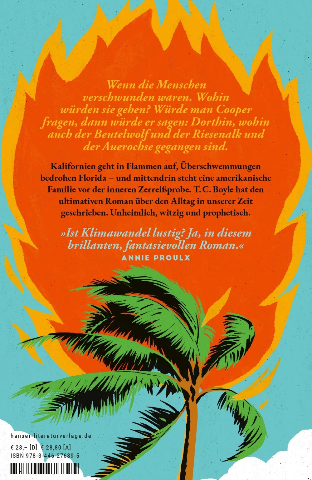Hanser Blue Skies (Deutsch, 2023, T.C. Boyle, Dirk van Gunsteren)