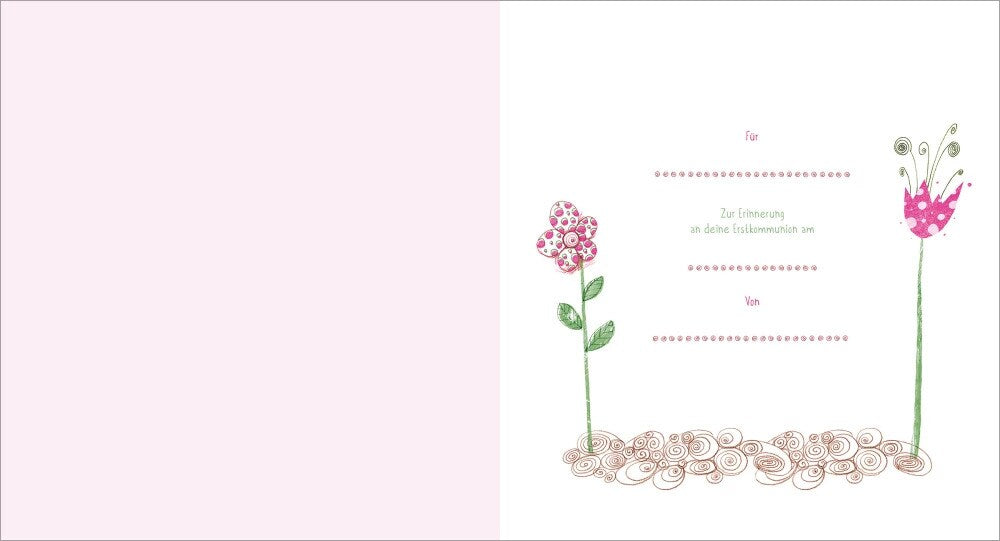Herder Meine Erstkommunion Erinnerungsalbum Blumen
