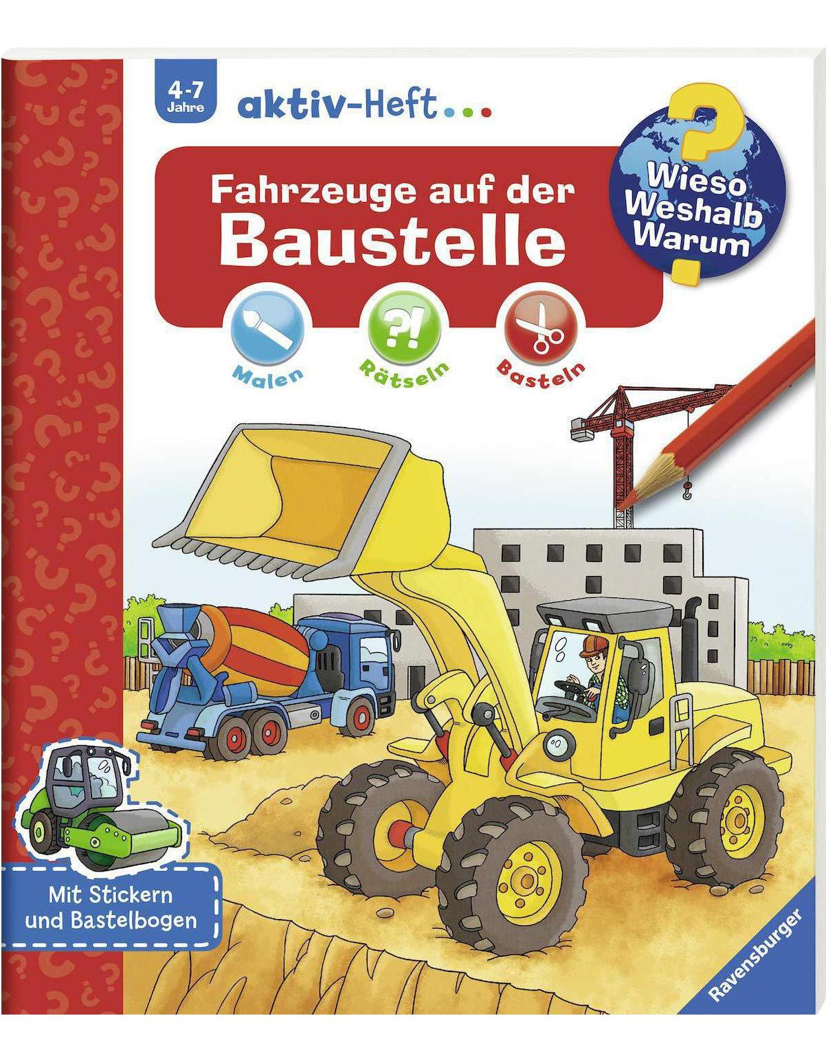 Ravensburger Fahrzeuge auf der Baustelle (Deutsch, 2019, Sebastian Coenen)