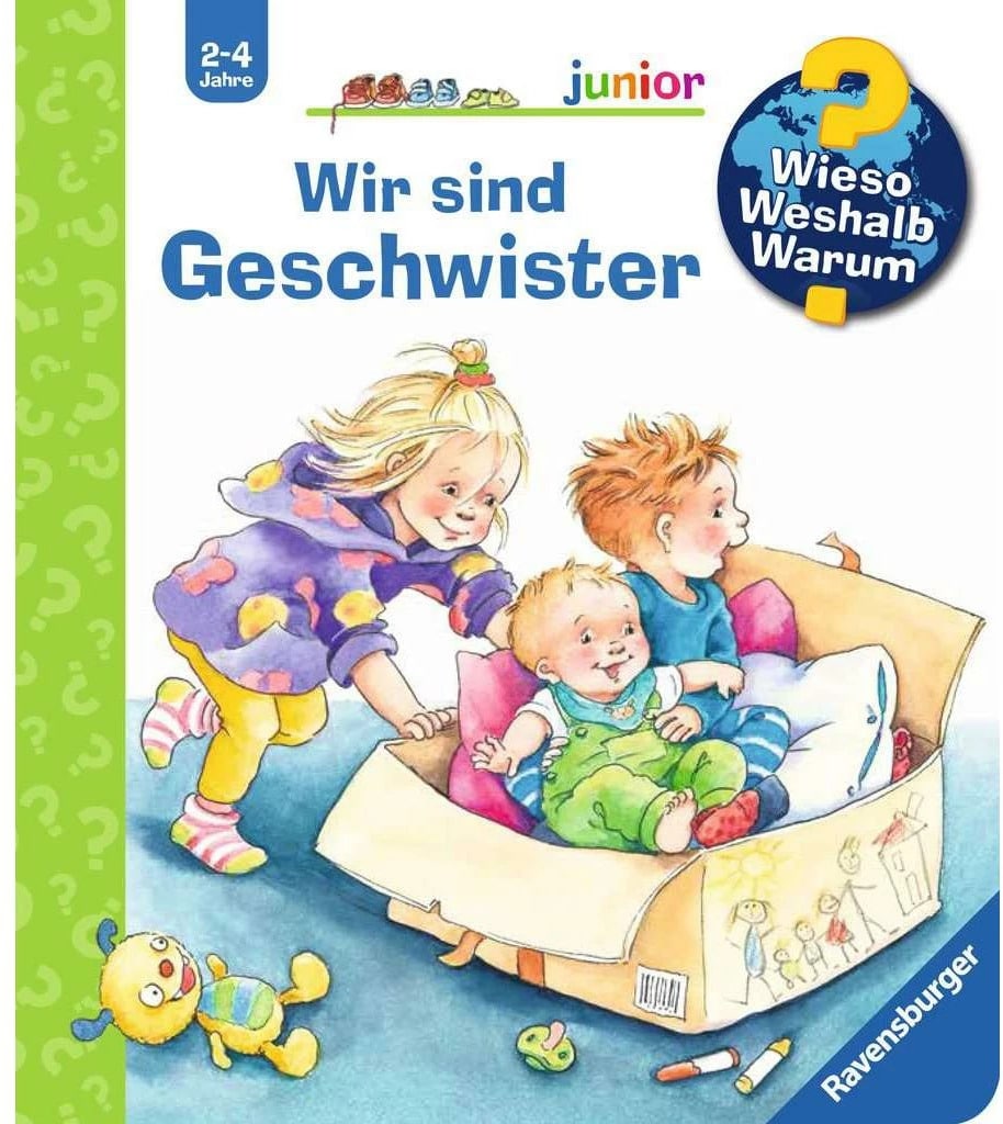 Ravensburger Wieso? Weshalb? Warum? junior, Band 29: Wir sind Geschwister (Deutsch, 2023, Andrea Erne, Susanne Szesny)