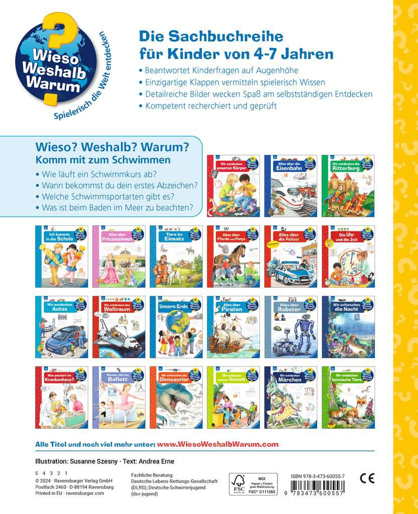 Wieso? Weshalb? Warum?, Band 26: Komm mit zum Schwimmen