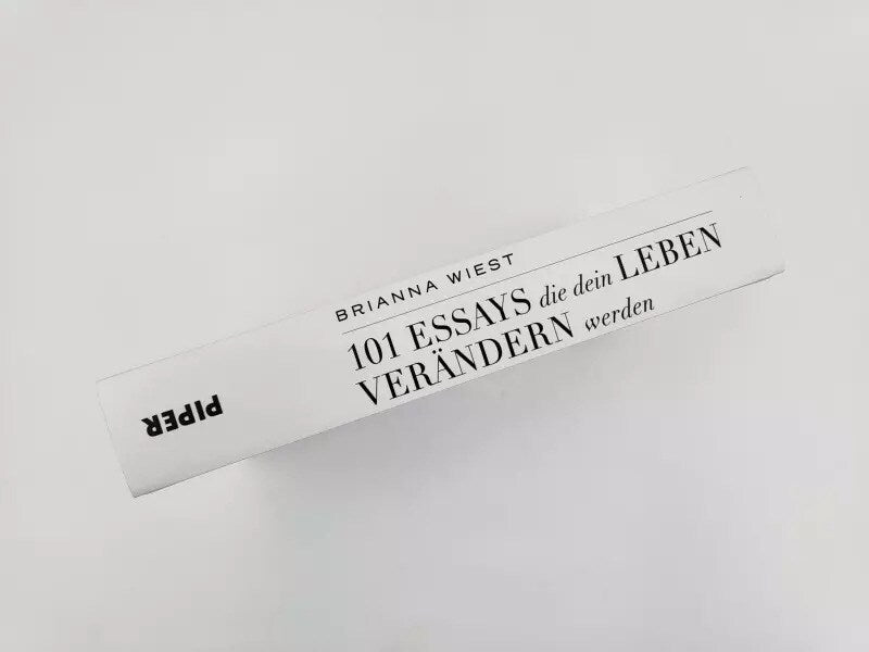 Piper 101 Essays, die dein Leben verändern werden (Deutsch, 2022, Brianna Wiest)