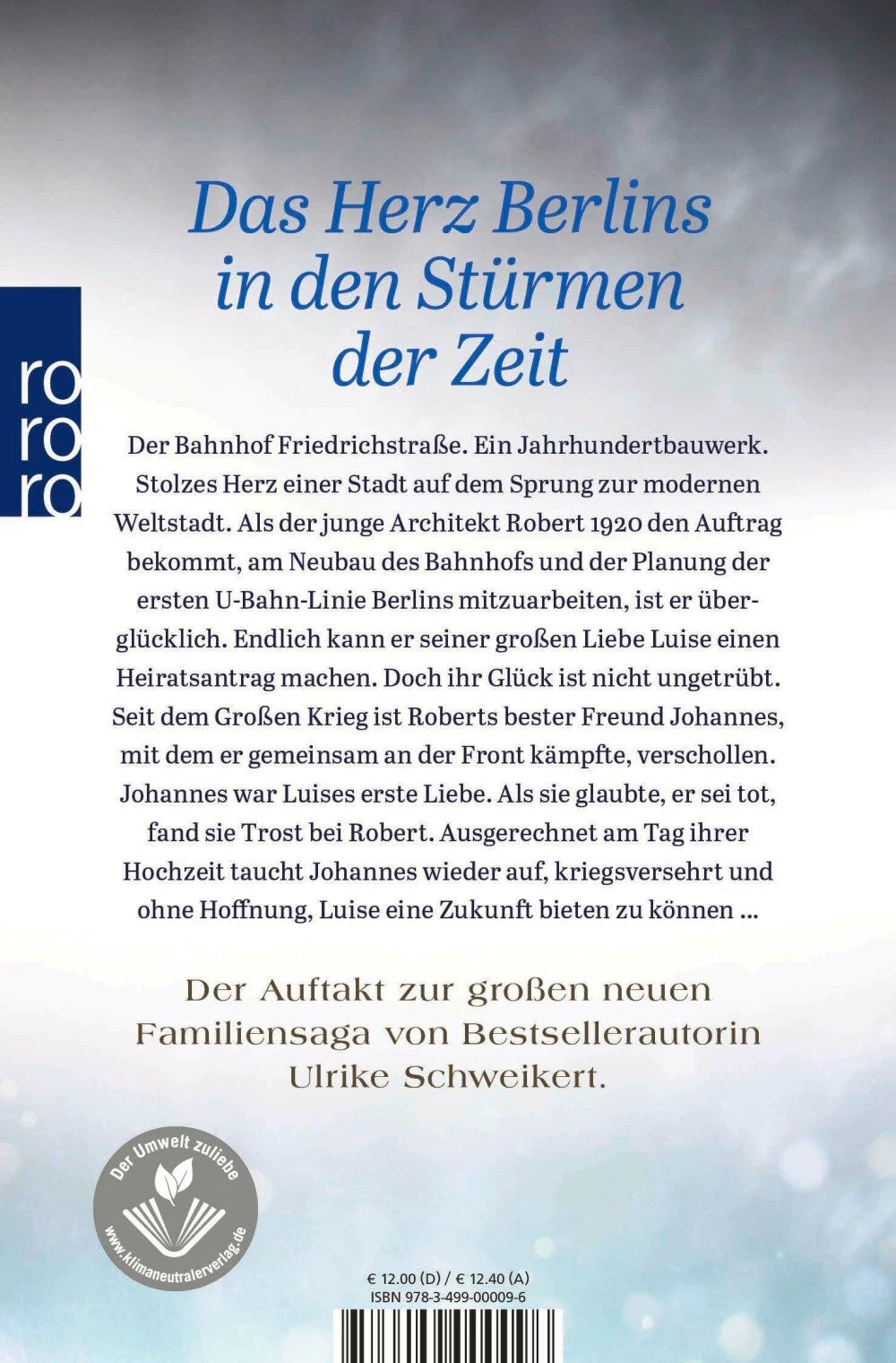 Berlin Friedrichstrasse: Novembersturm / Friedrichstrassensaga Bd.1