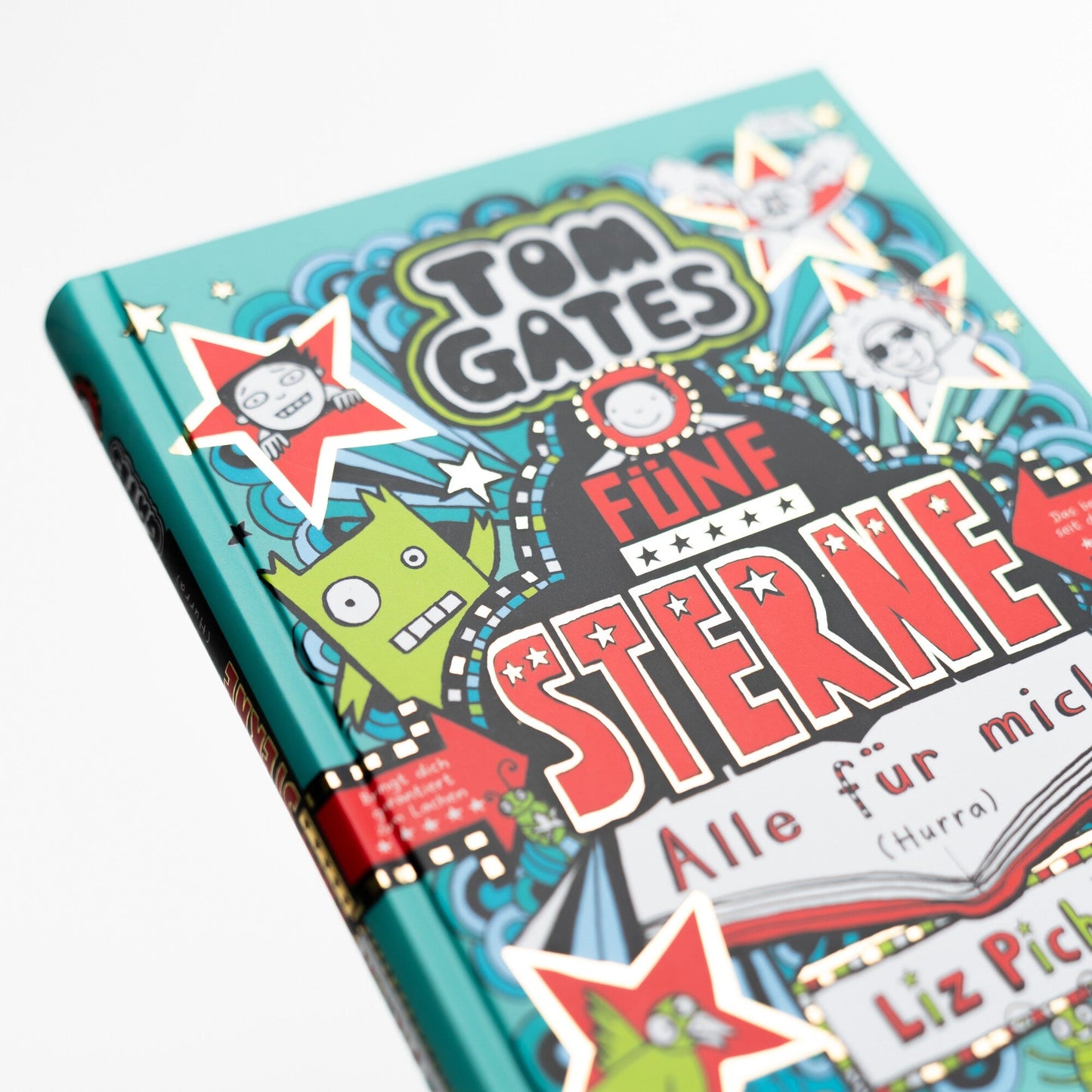 Egmont Schneiderbuch Tom Gates. Fünf Sterne - Alle für mich (Hurra) (Deutsch, 2024, Liz Pichon, Verena Kilchling)