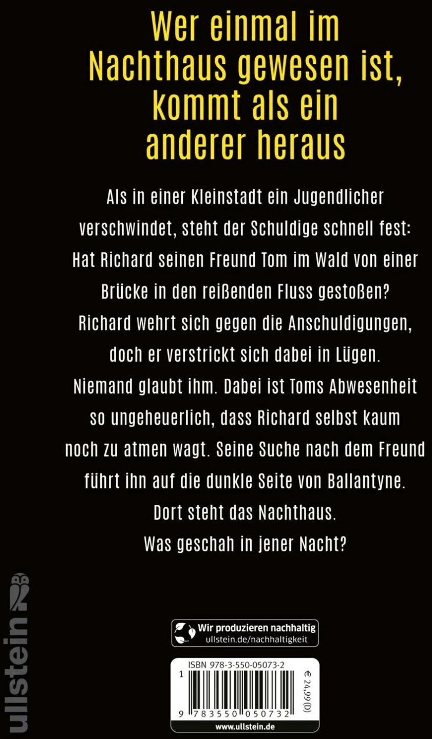 Ullstein Das Nachthaus (Deutsch, 2023, Jo Nesbø, Günther Frauenlob)