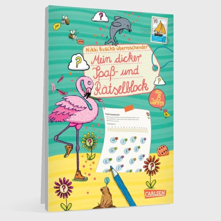 Rätselspass Grundschule: Mein dicker Spass- und Rätselblock