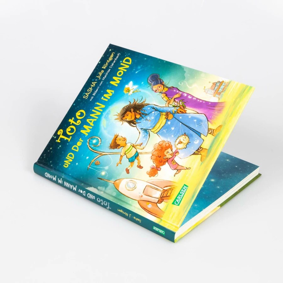 Carlsen Toto und der Mann im Mond (Deutsch, 2023, Julia Röntgen, Matthias Derenbach)