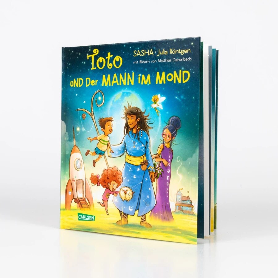 Carlsen Toto und der Mann im Mond (Deutsch, 2023, Julia Röntgen, Matthias Derenbach)