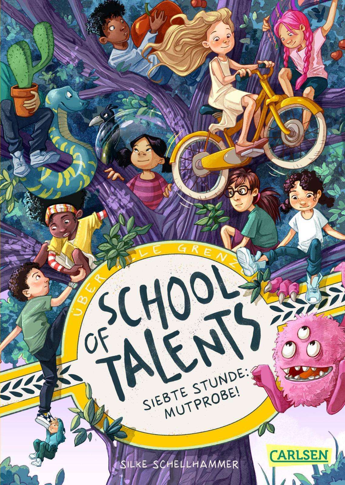 Carlsen School of Talents 7: Siebte Stunde: Mutprobe! (Deutsch, 2024, Silke Schellhammer, Simona M. Ceccarelli)