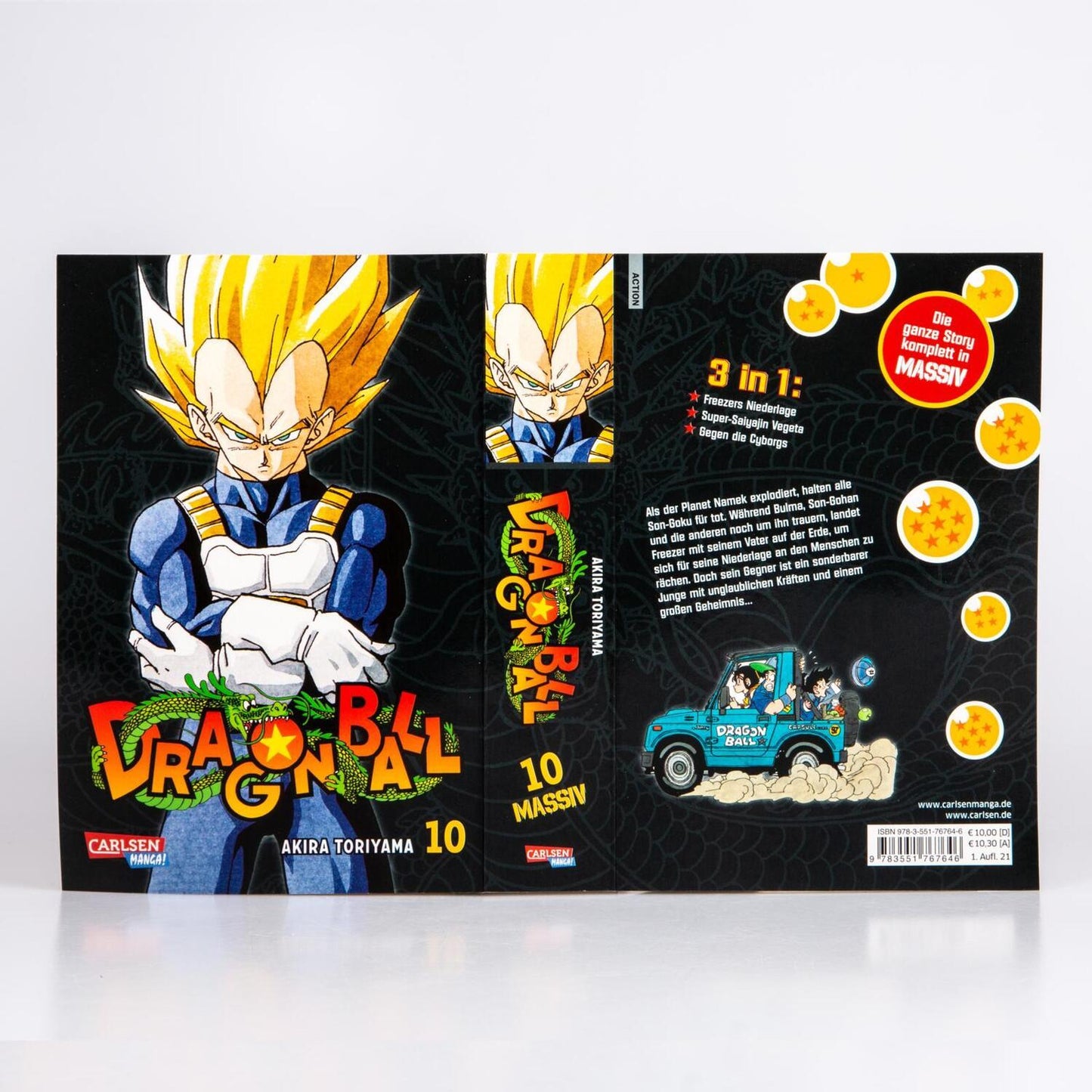 Carlsen Dragon Ball Massiv 10 (Deutsch, 2021, Akira Toriyama)