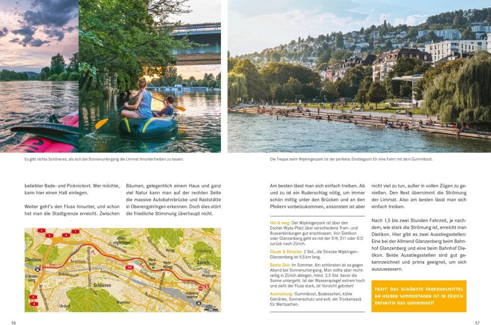 DuMont 52 kleine & große Eskapaden in und um Zürich (Deutsch, 2020, Valeria Mella)