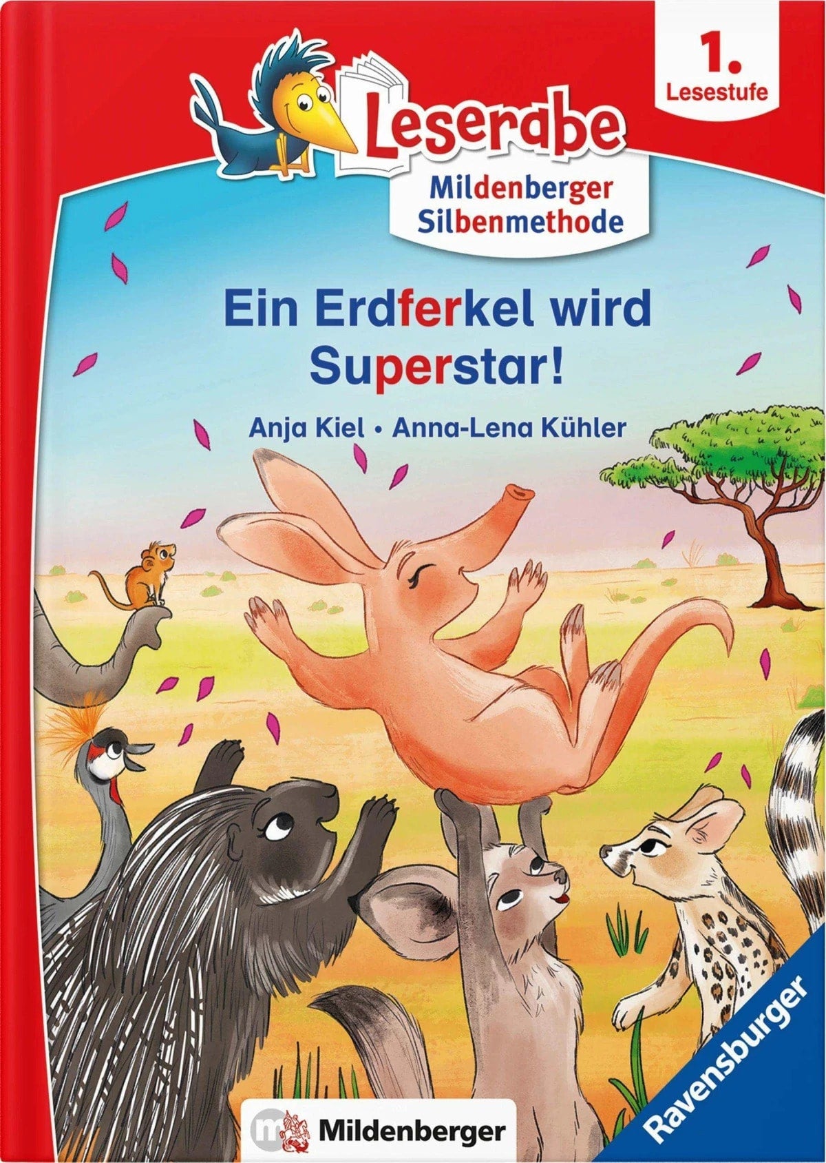Mildenberger Leserabe - Ein Erdferkel wird Superstar (Deutsch, 2024, Anja Kiel, Anna-Lena Kühler)