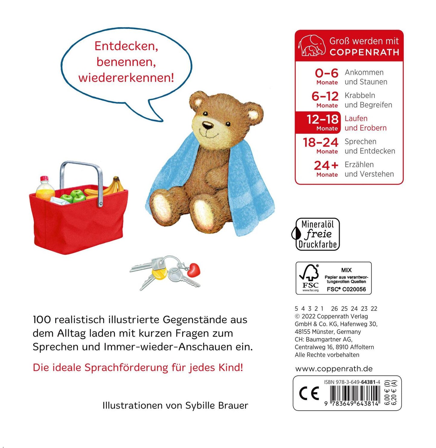 Coppenrath 100 erste Wörter (Deutsch, 2022, Sybille Brauer)