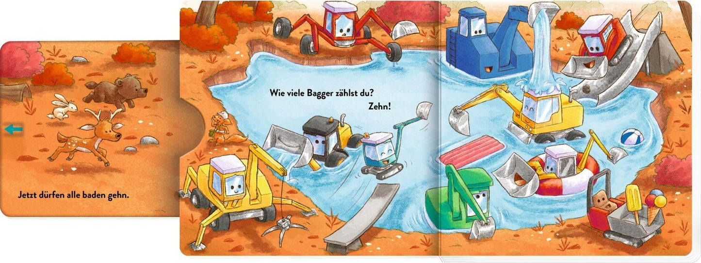 Wer will fleissige Bagger sehn?