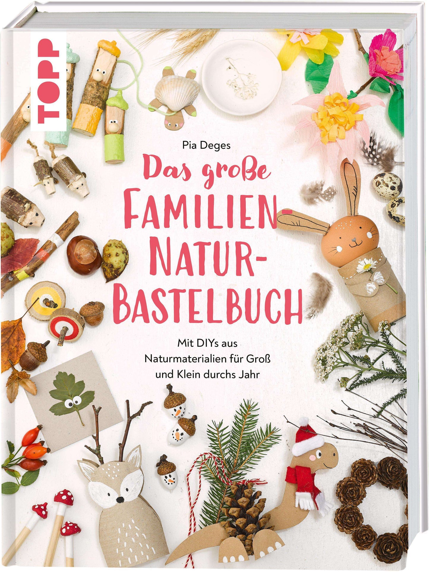 Frech Das große Familien-Natur-Bastelbuch (Deutsch, 2024, Pia Deges)