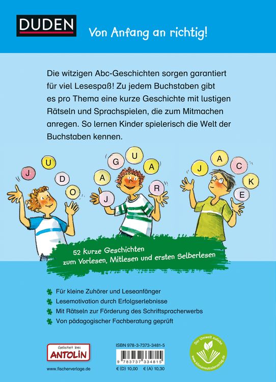 Duden Leseprofi - Lustige Abc-Geschichte