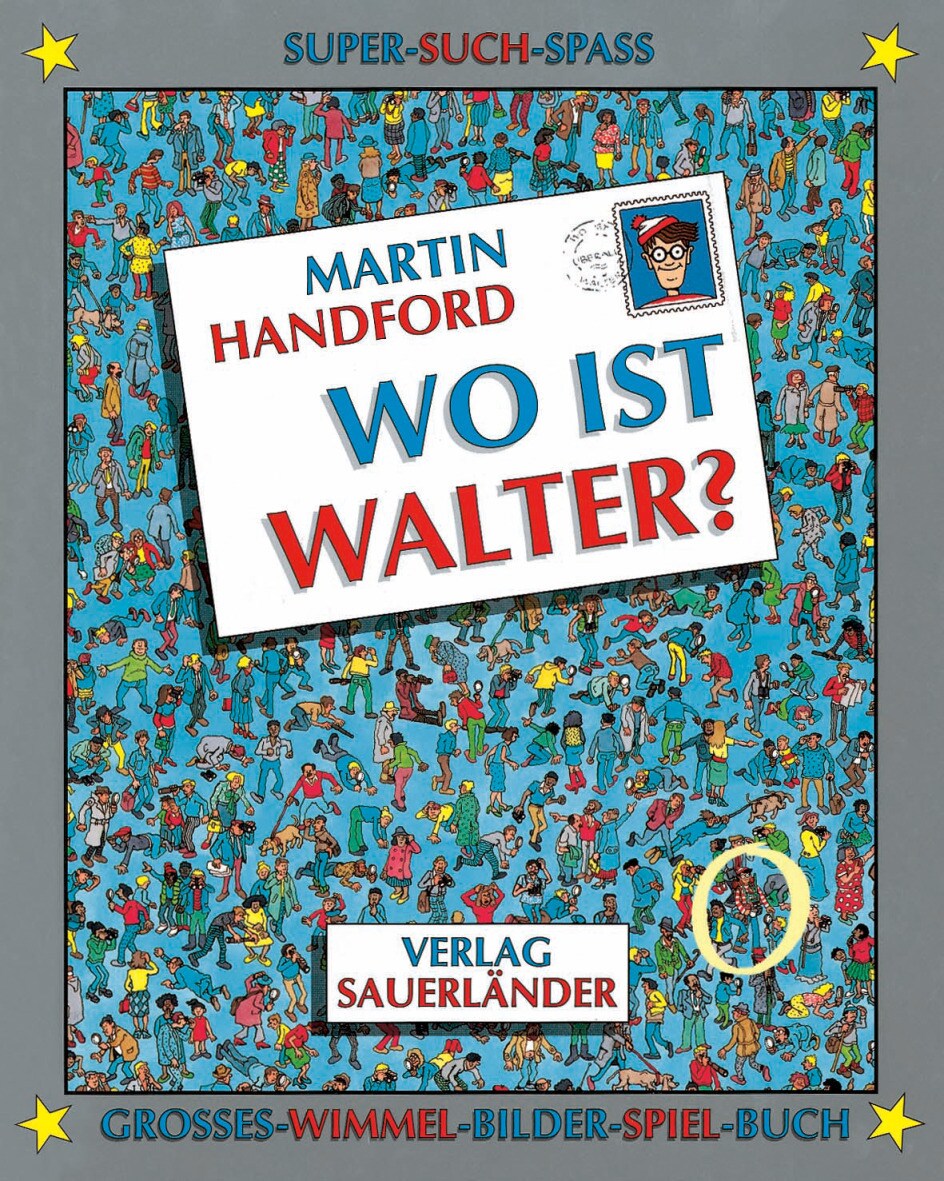 S. Fischer Publishing Wo ist Walter? (Deutsch, 2017, Martin Handford)