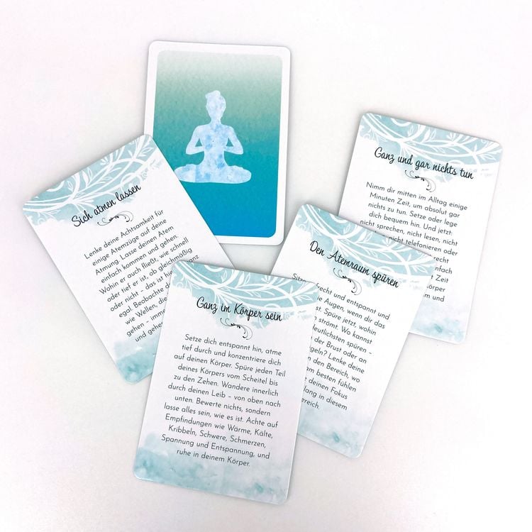 Kleine Meditationen für den Alltag, Übun
