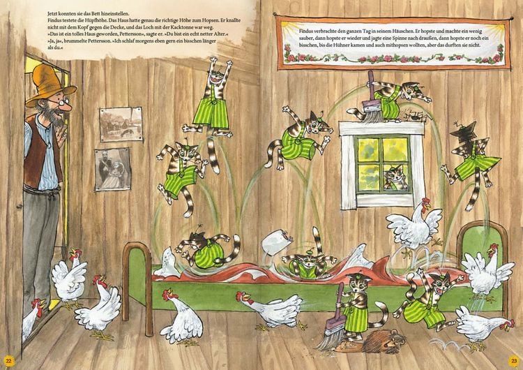 Oetinger Pettersson und Findus. Unsere schönsten Geschichten (Deutsch, 2022, Sven Nordqvist)