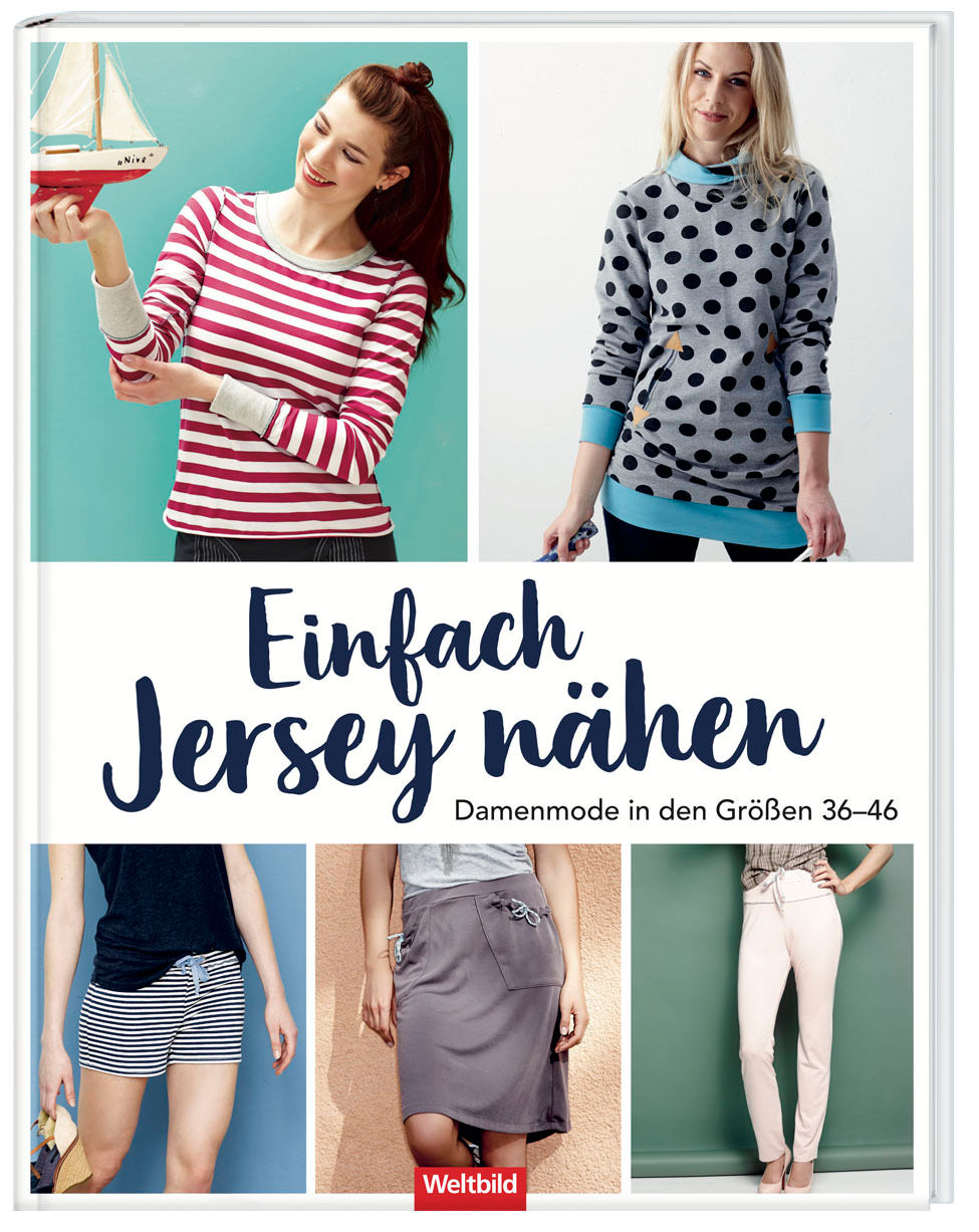 Einfach Jersey nähen - Damenmode in den Grössen 36-46