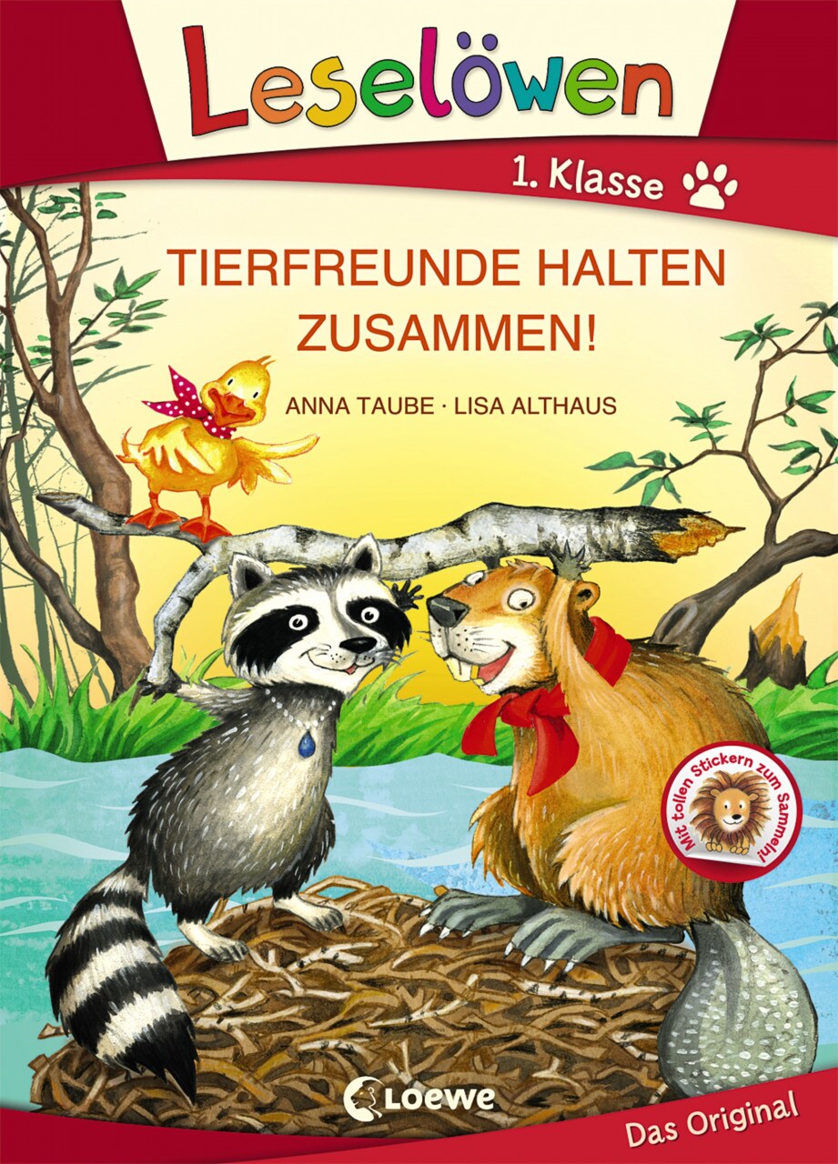 Loewe Verlag Leselöwen 1. Klasse - Tierfreunde halten zusammen! (Deutsch, 2017, Anna Taube)
