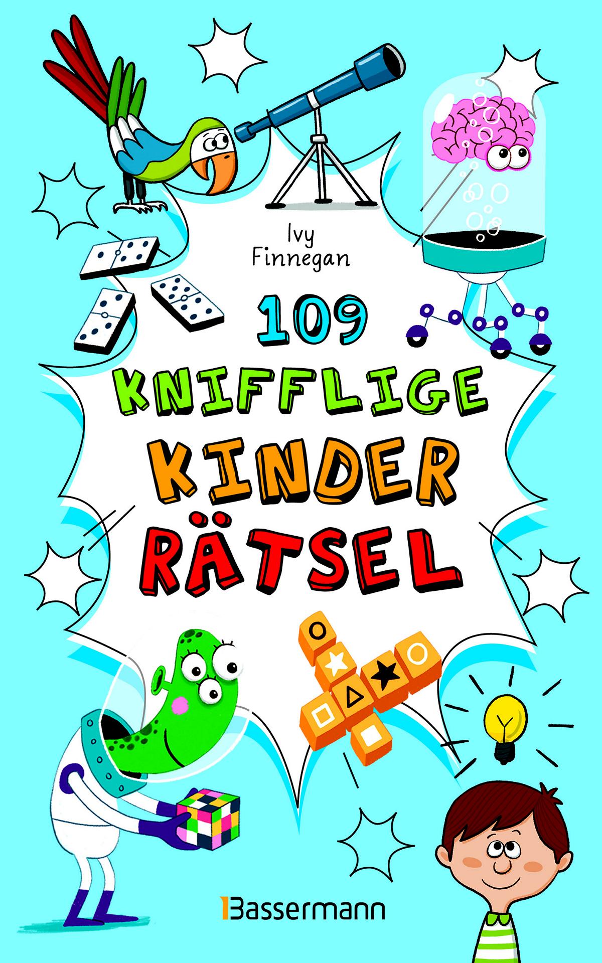 Penguin Random House 109 knifflige Kinderrätsel Ab 8 Jahren (Deutsch, 2024, Ivy Finnegan)