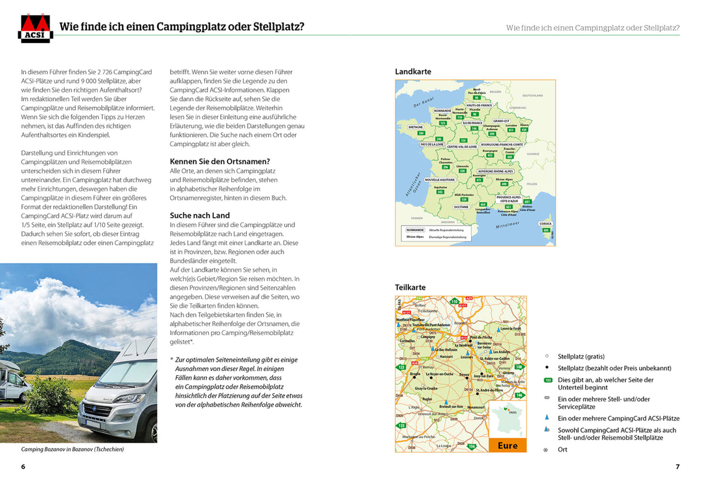 Hallwag Kümmerly+Frey HV ACSI CampingCard&Stellplatzführer (Deutsch, 2024, Hallwag, ACSI)