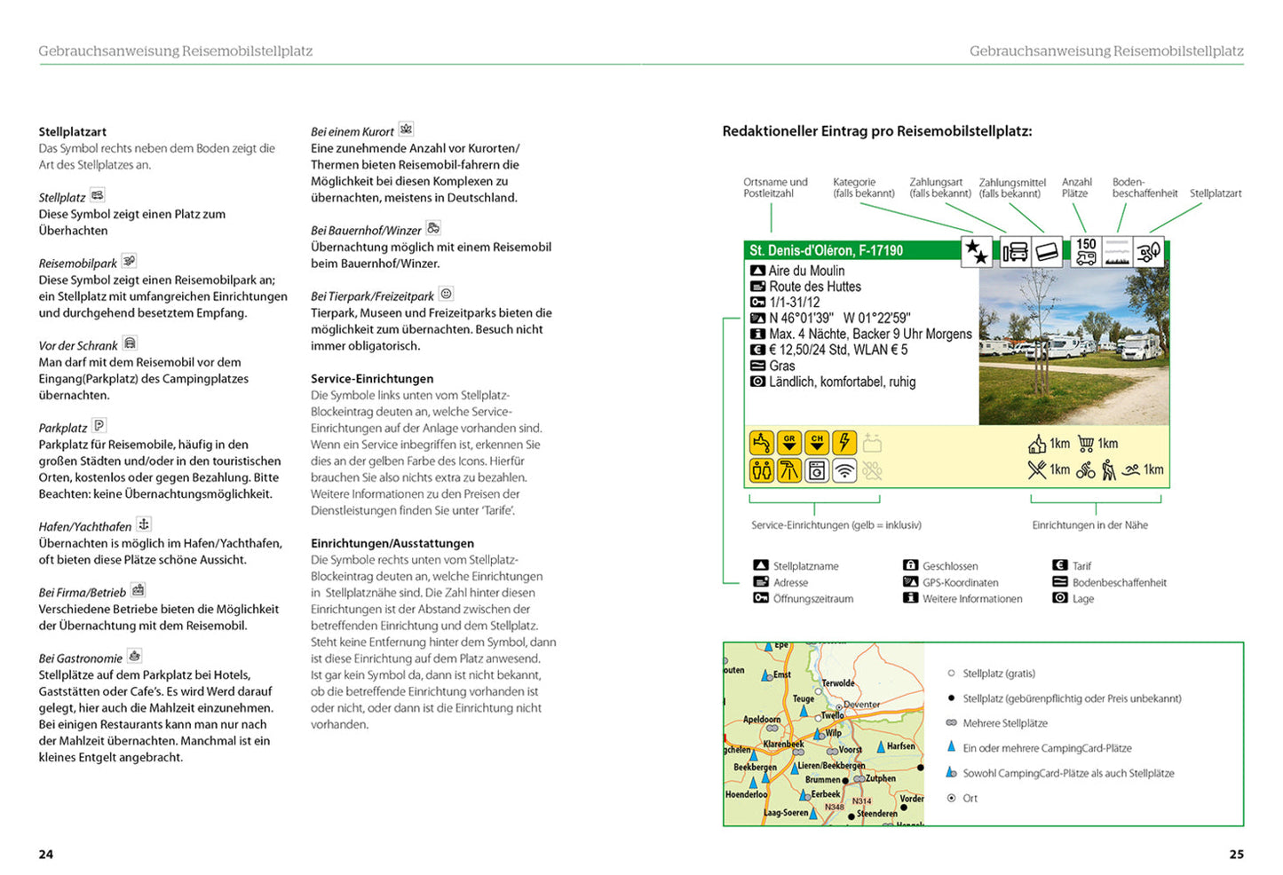 Hallwag Kümmerly+Frey HV ACSI CampingCard&Stellplatzführer (Deutsch, 2024, Hallwag, ACSI)
