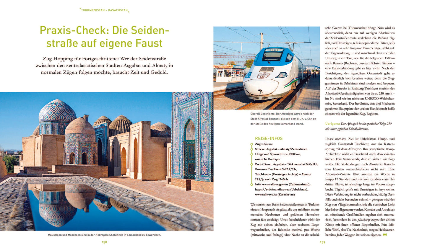 Reisen auf Schienen - Aussergewöhnliche Stopps, Superlative, Zuglegenden