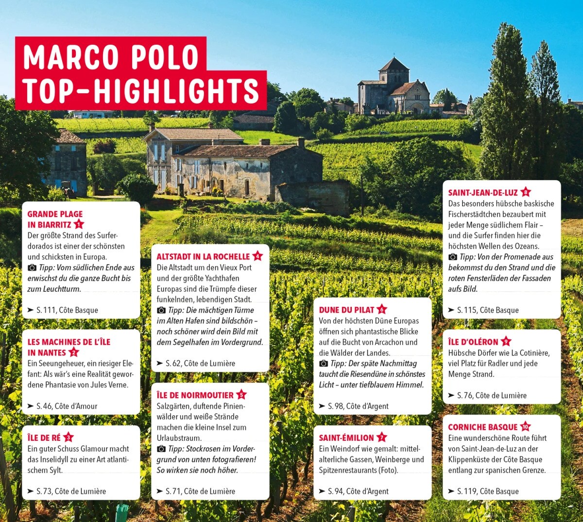 Marco Polo Reiseführer Französische Atlantikküste (Deutsch, 2023, Stefanie Bisping)