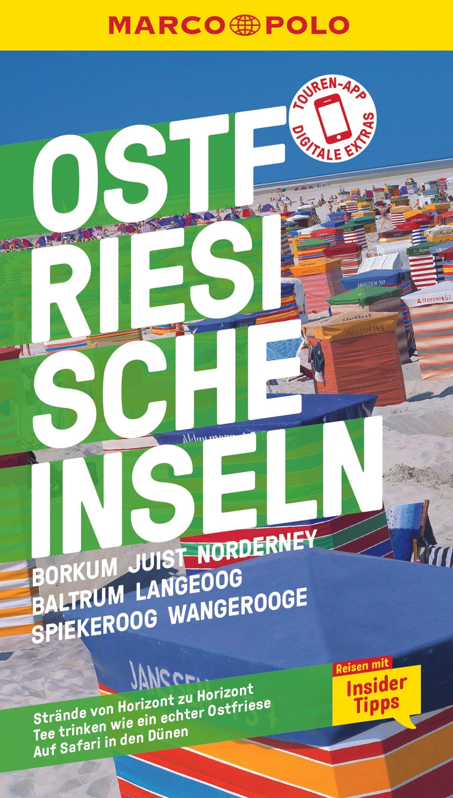 Marco Polo Reiseführer Ostfriesische Inseln, Baltrum, Borkum, Juist, Langeoog, Norderney (Deutsch, 2023, Klaus Bötig, Volker Kühn)