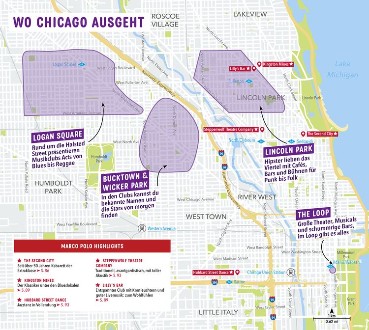 MARCO POLO Reiseführer / MARCO POLO Reiseführer Chicago und die grossen Seen