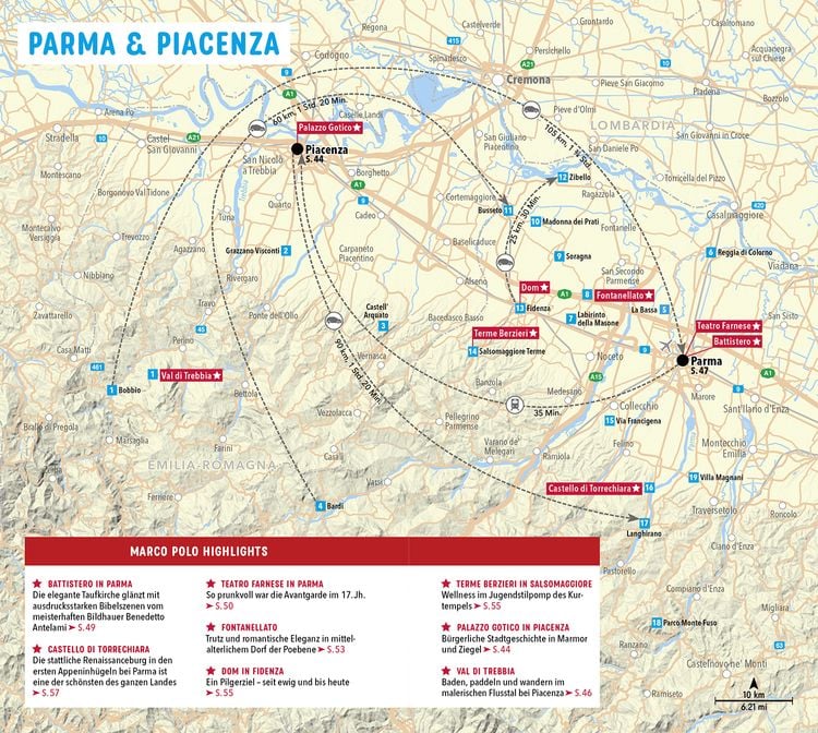 MARCO POLO Reiseführer / MARCO POLO Reiseführer Emilia-Romagna, Bologna, Parma, Ravenna