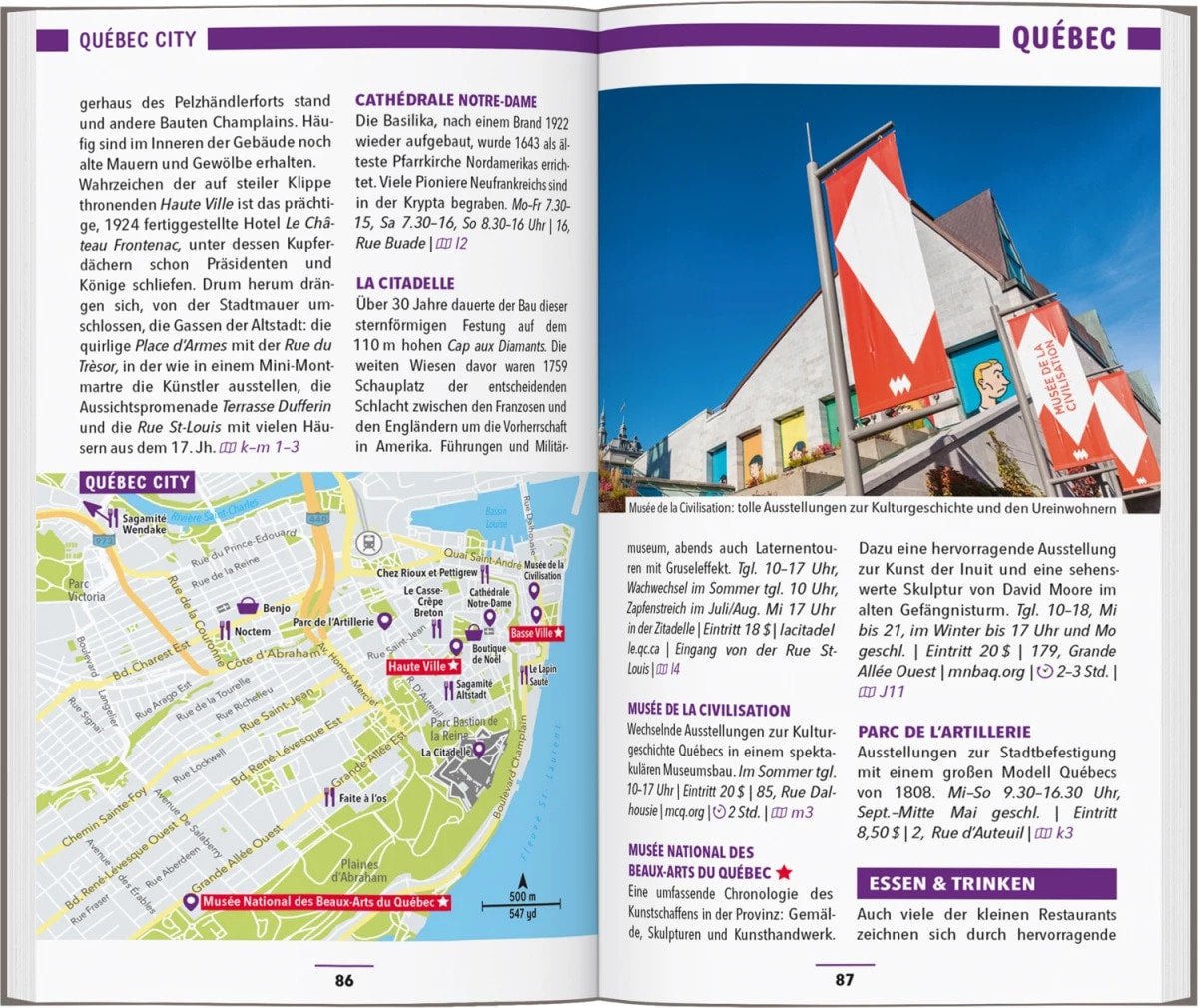 Marco Polo Reiseführer Kanada Ost, Montreal, Toronto, Québec (Deutsch, 2023, Karl Teuschl)