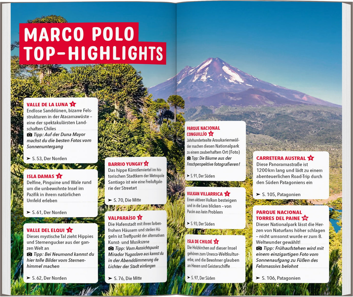Marco Polo Reiseführer Chile (Deutsch, 2024, Malte Sieber, Sophia Boddenberg)
