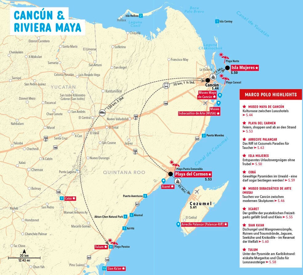 MARCO POLO Reiseführer Yucatan