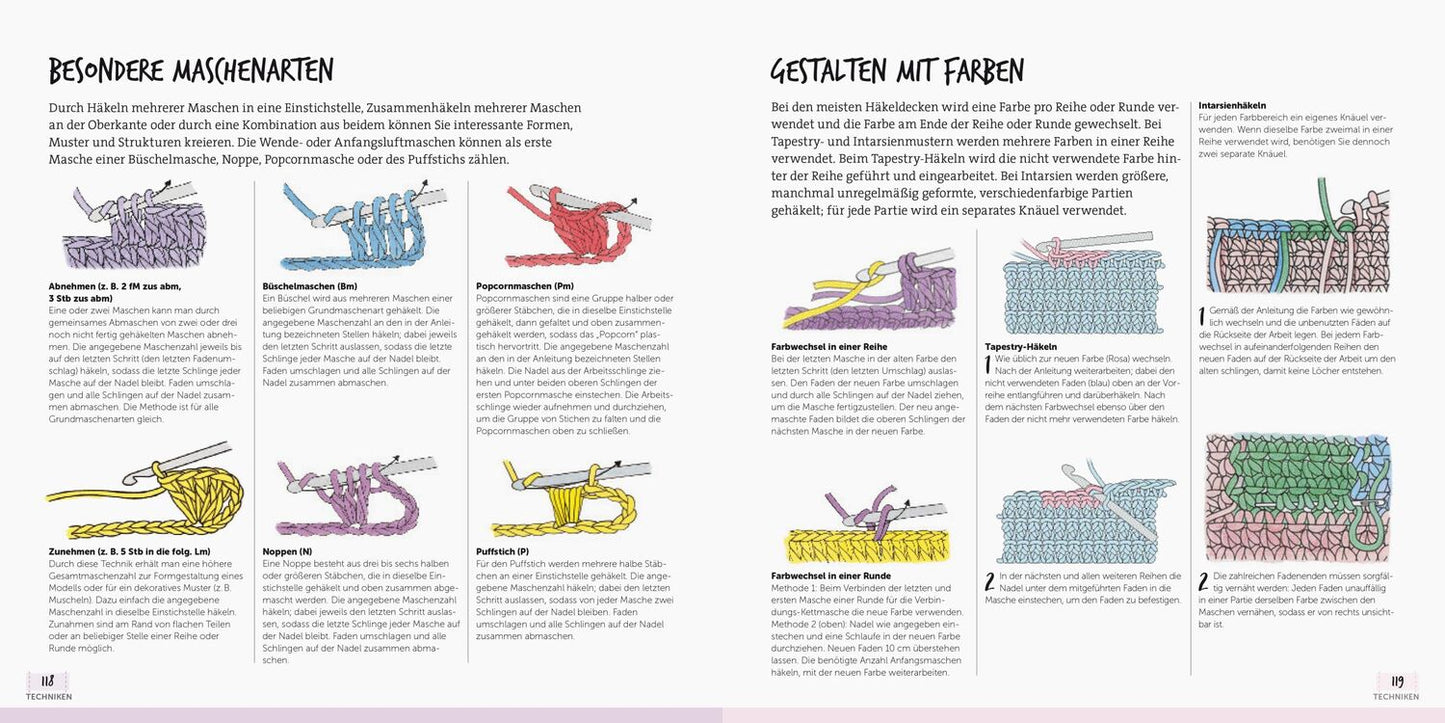 Stiebner Wunderschöne Häkeldecken (Deutsch, 2018, Leonie Morgan)