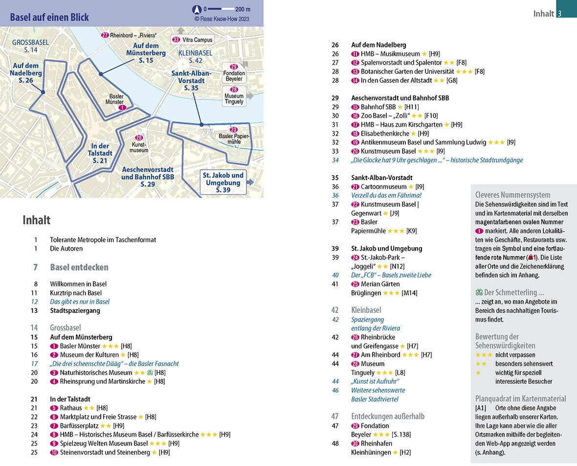 Reise Know-How CityTrip Basel (Deutsch, 2023, Peter Kränzle, Margrit Brinke)