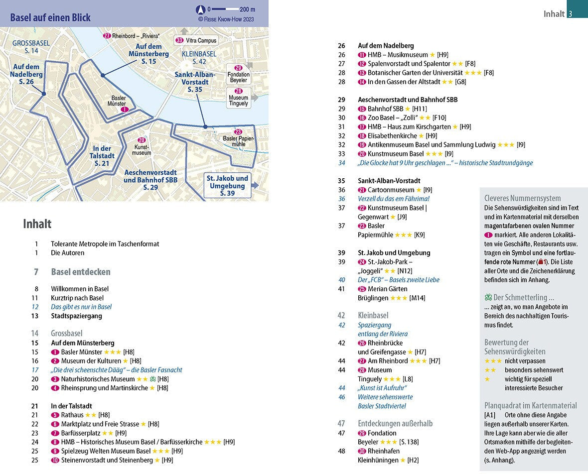 Reise Know-How CityTrip Basel (Deutsch, 2023, Peter Kränzle, Margrit Brinke)