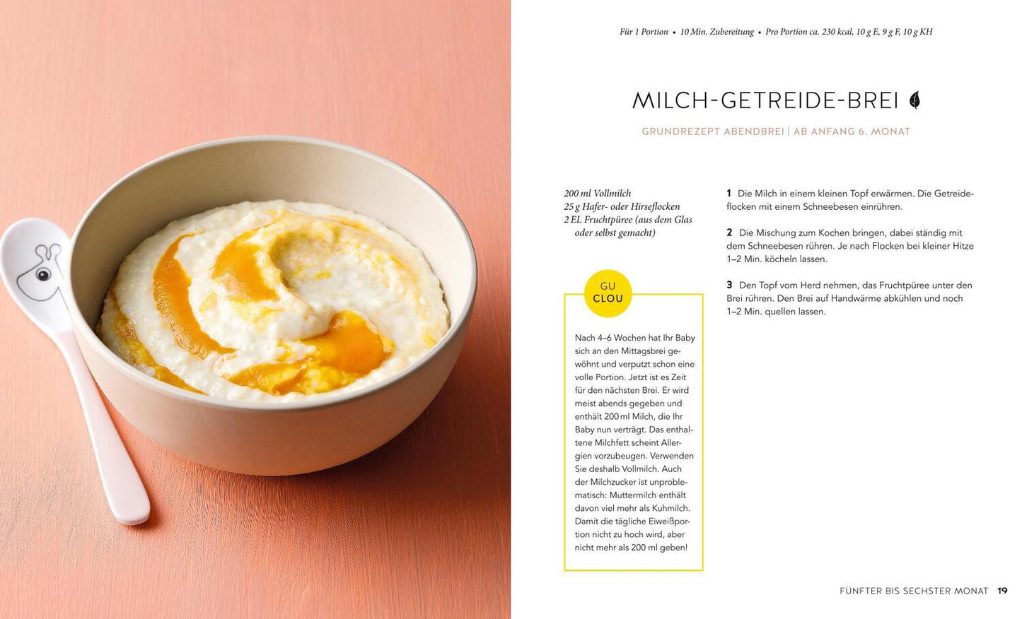 Kochen für Babys