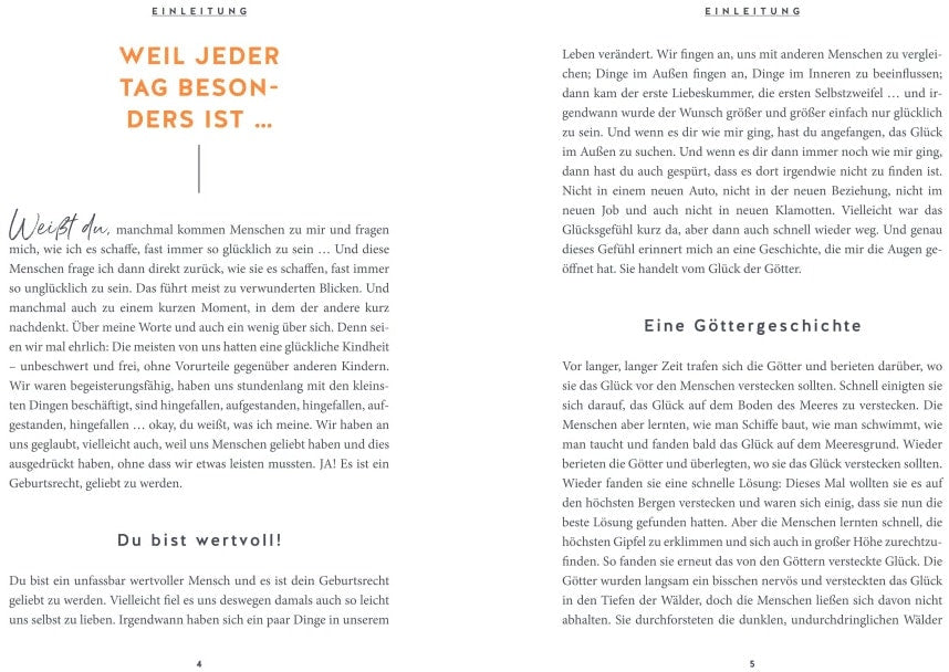 GU Weil jeder Tag besonders ist (Deutsch, 2020, Biyon Kattilathu)