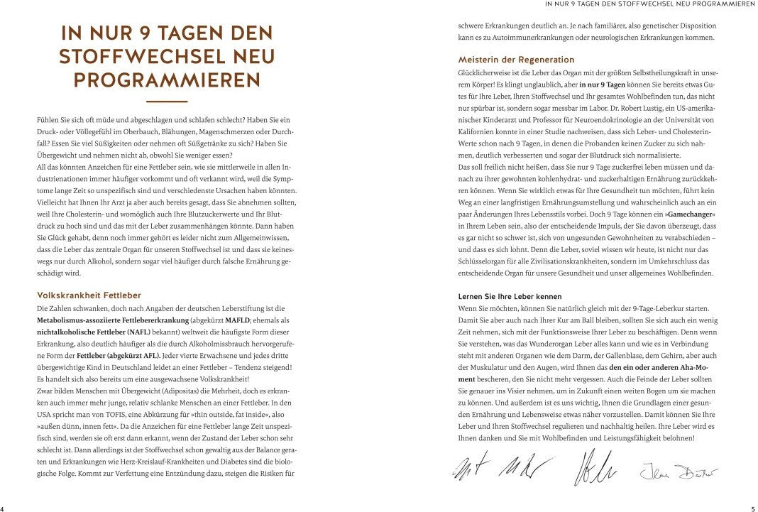 Die revolutionäre 9-Tage-Leber-Kur