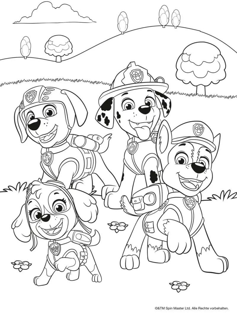 PAW Patrol Kindergartenheft