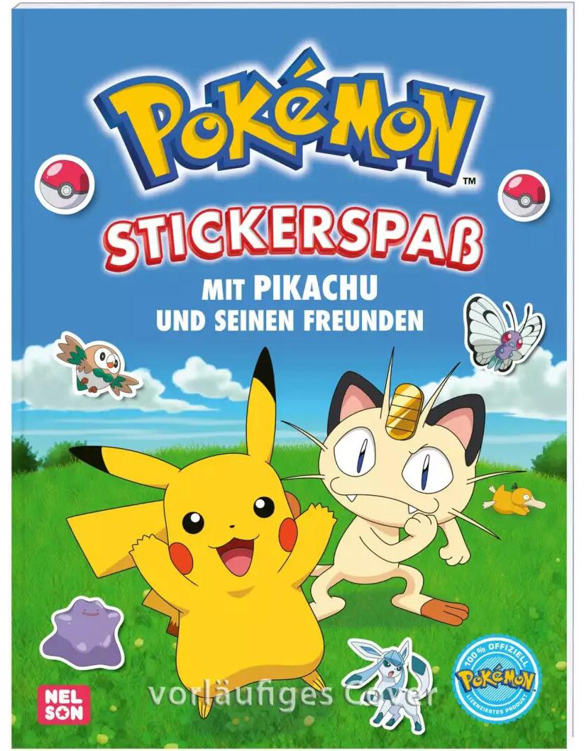 Nelson Pokémon: Stickerspass mit Pikachu und seinen Freunden (Deutsch, 2022)