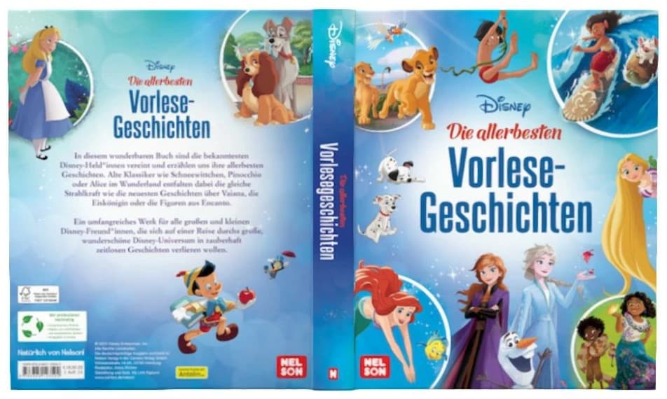 Nelson Disney: Die allerbesten Vorlesegeschichten (Deutsch, 2023)