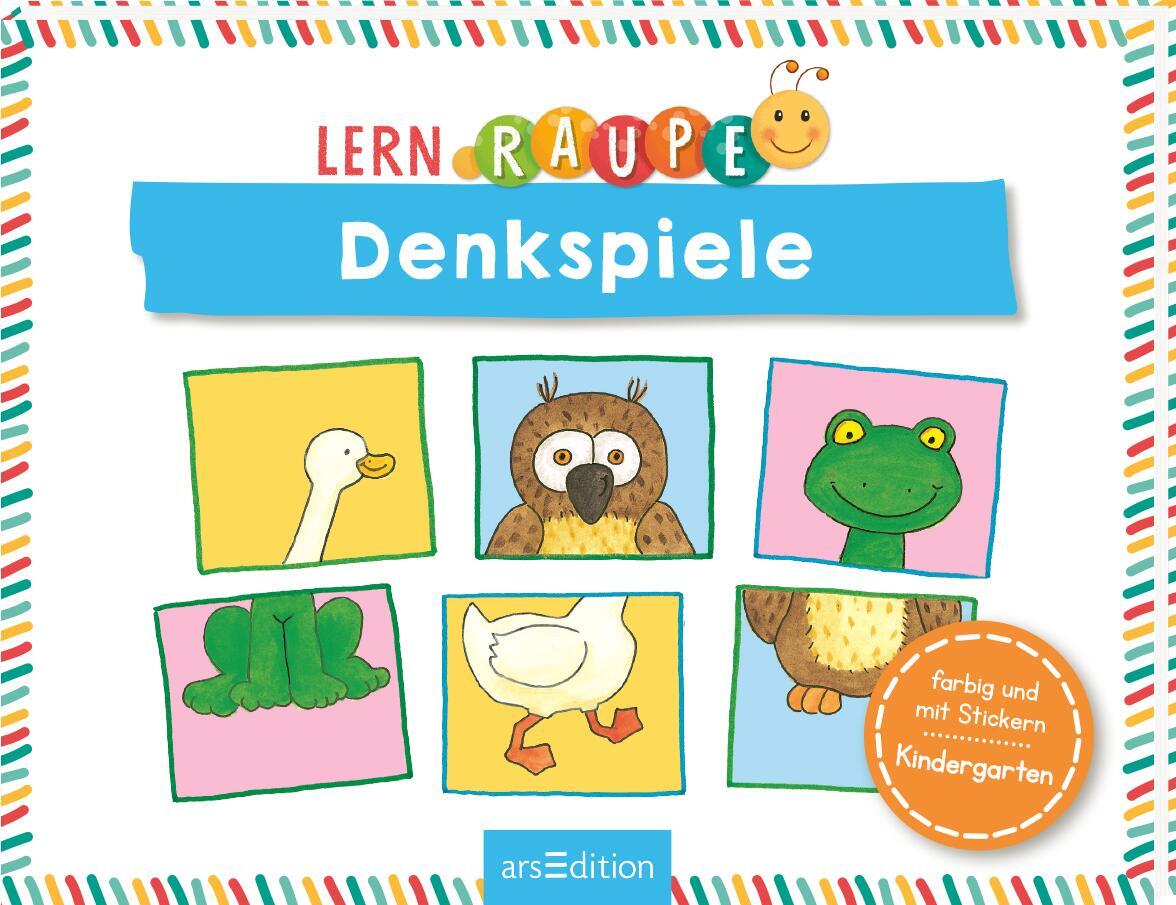 Ars Edition Lernraupe - Denkspiele (Deutsch, 2022, Angela Wiesner)