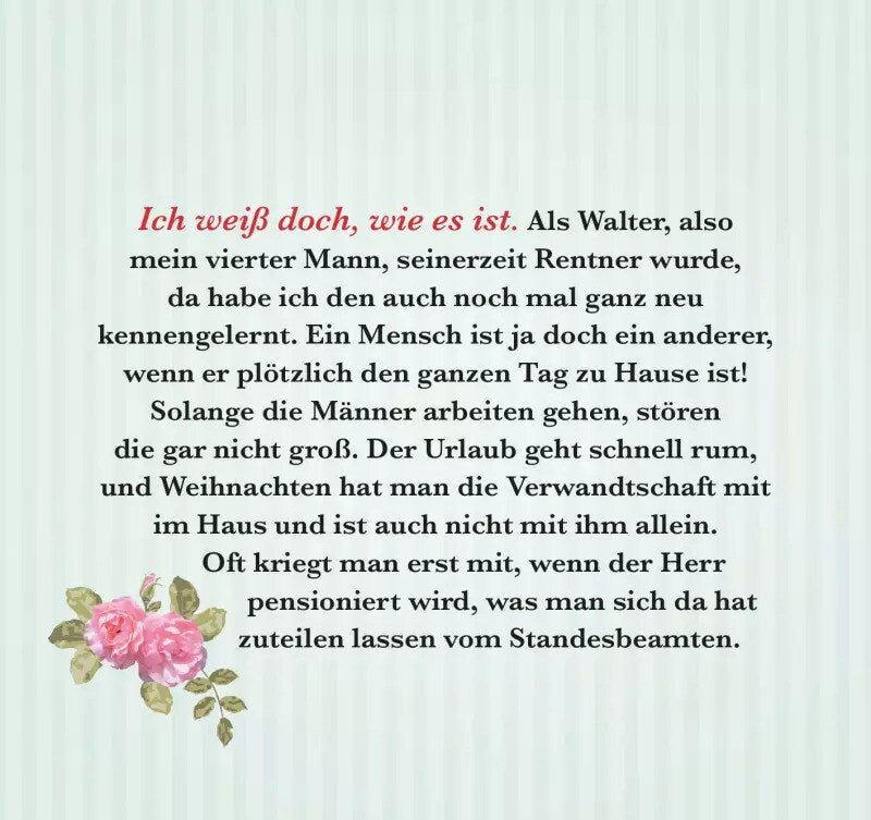 Ars Edition Renate Bergmanns Lebensweisheiten. Man ist eben so alt, wie man ist! (Deutsch, 2022, Renate Bergmann)