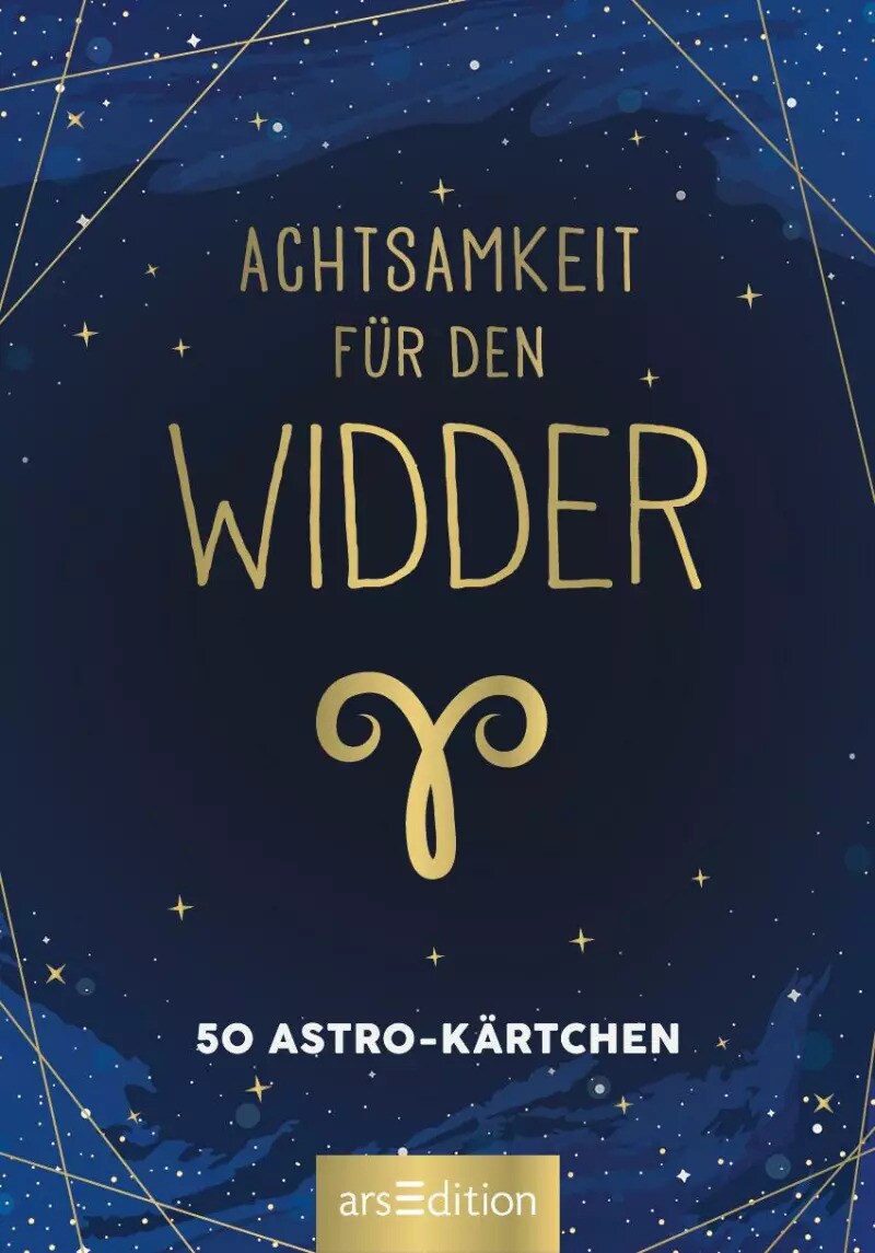 Ars Edition Achtsamkeit für den Widder (Deutsch, 2022, Ars Edition)
