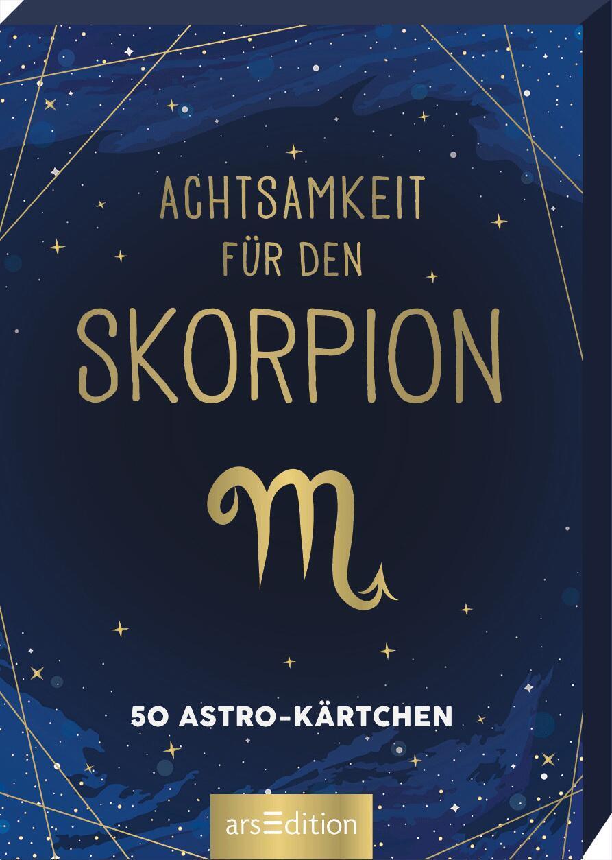 Ars Edition Achtsamkeit für den Skorpion (Deutsch, 2022)